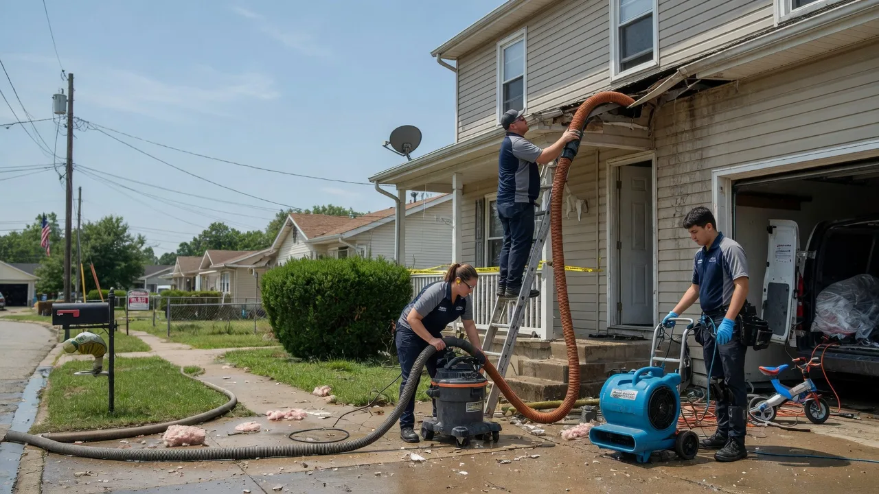Water Damage Restoration in Fredericksburg, OH near me